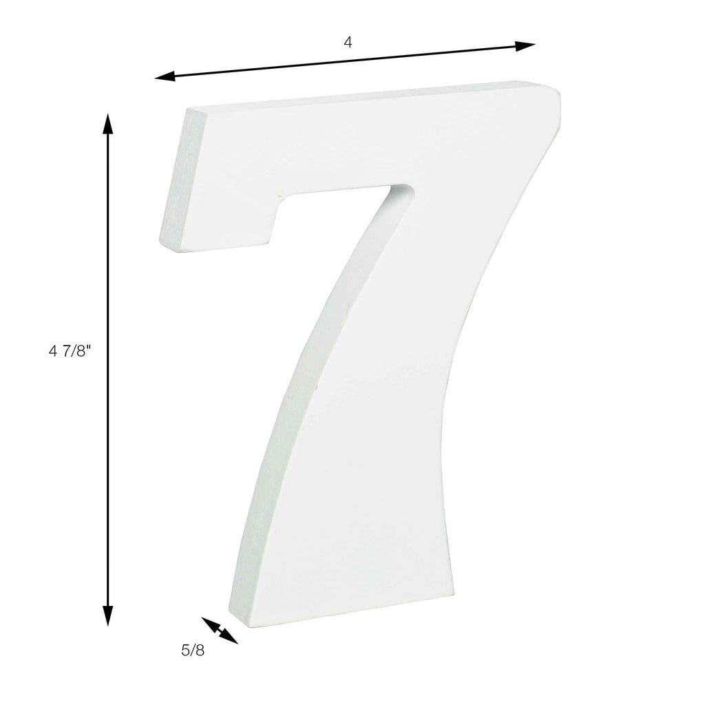 Wood Numbers - 7