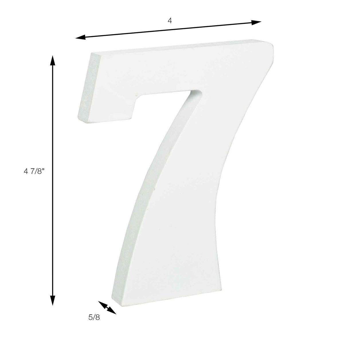 Wood Numbers - 7