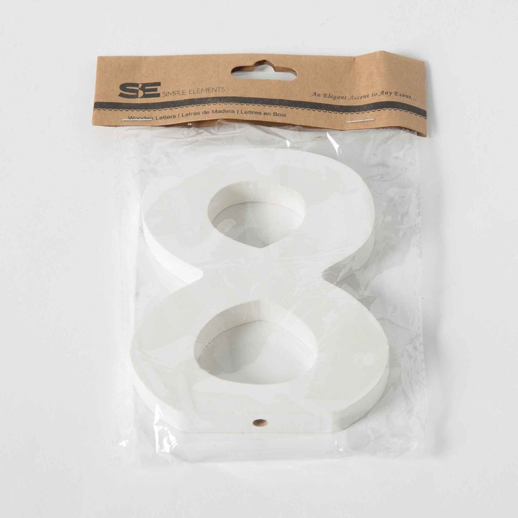 Wood Numbers - 8