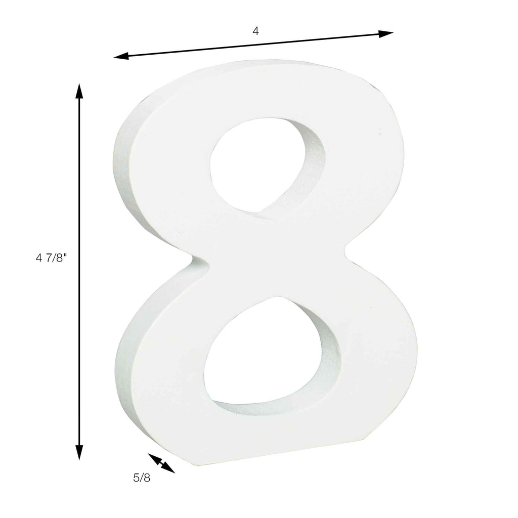 Wood Numbers - 8