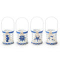Versatile Mini Buckets with Glass Votive – Perfect for Party Favors & Gifts