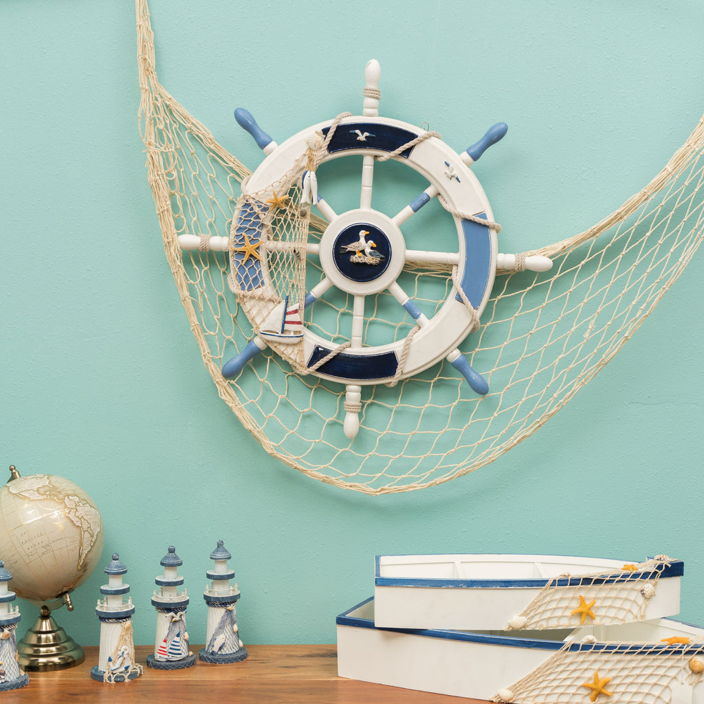 Decorative Nautical Wooden Lighthouse Pieces