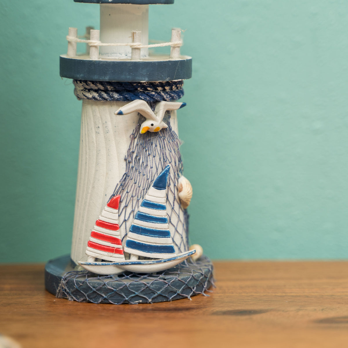 Decorative Nautical Wooden Lighthouse Pieces
