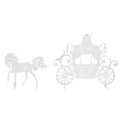 Decorative Life-size Horse and Carriage