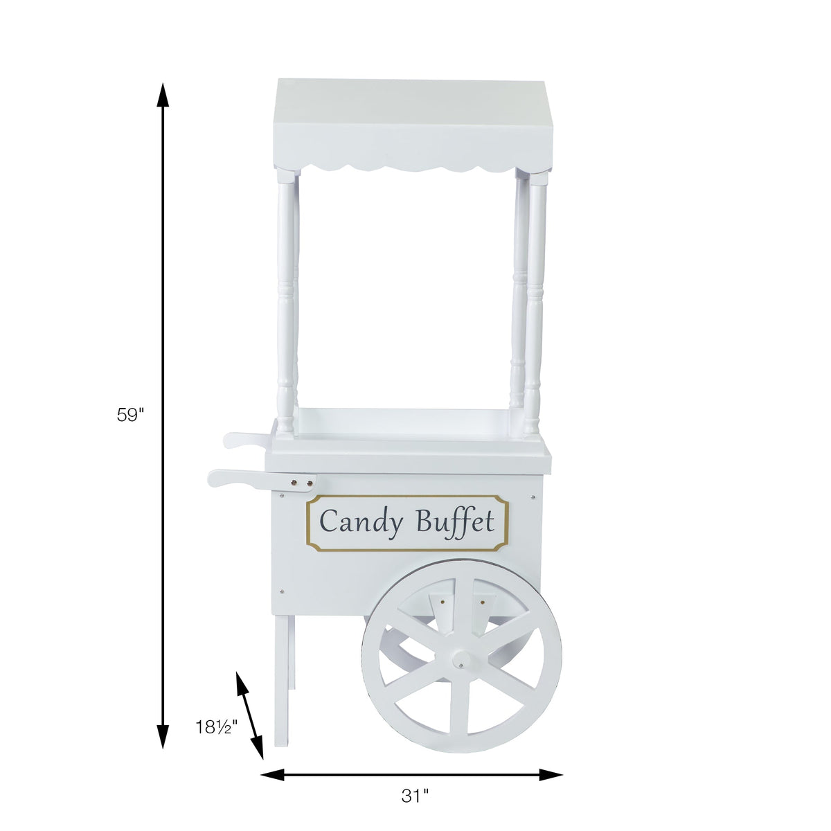 Decorative Candy Cart