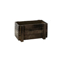 Rustic Planter Box with Plastic Liner - 10" x 5"