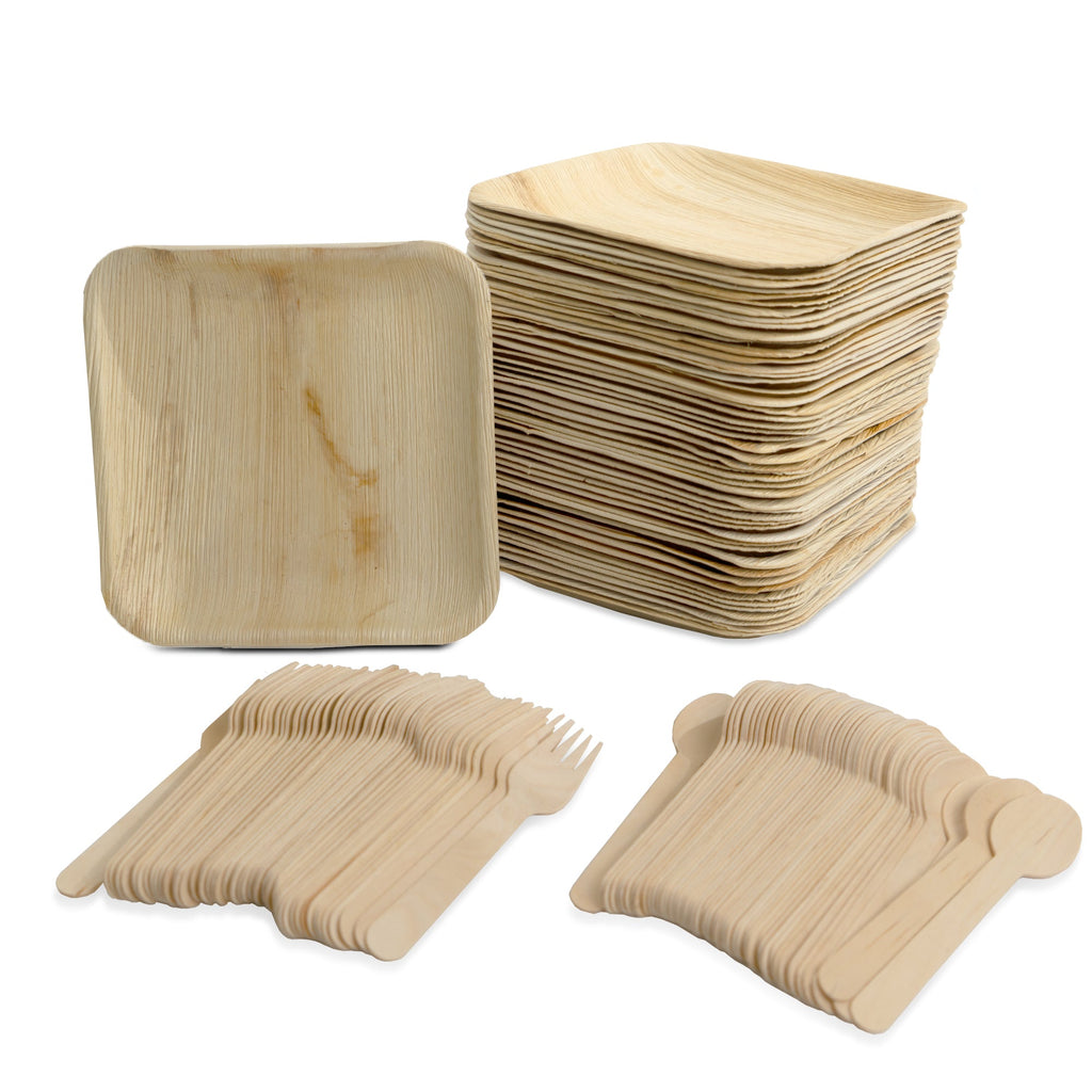 Bamboo Partyware Set