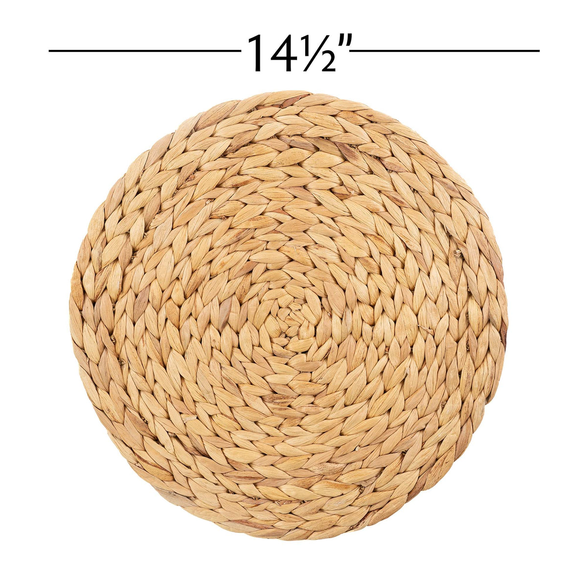 Braided Rattan Placemat - 14.5"