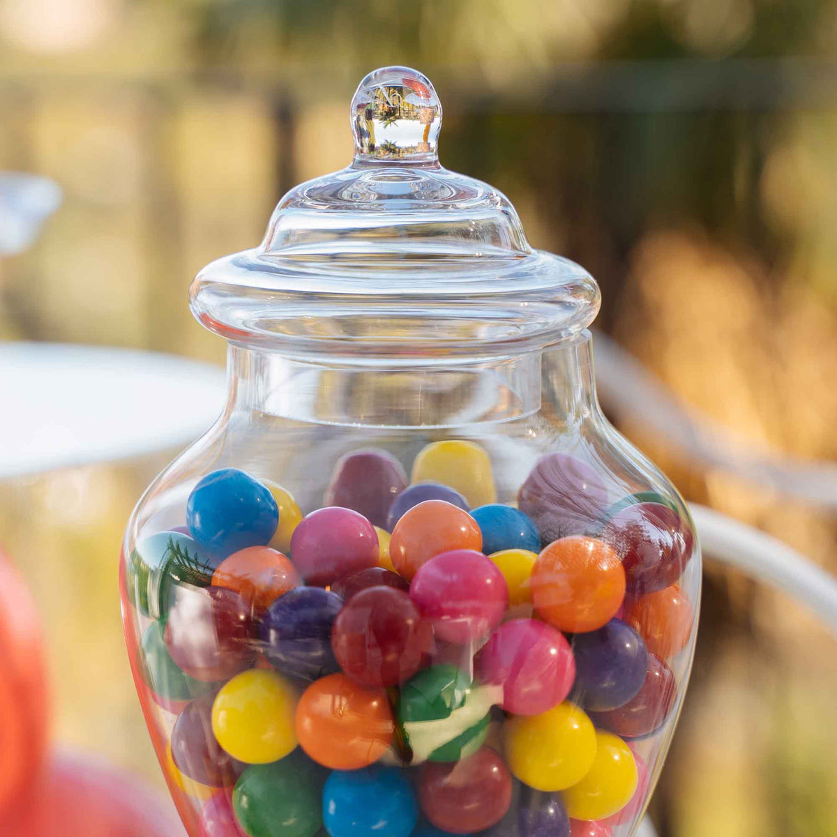 Glass Apothecary Jar - 6" x 14.75"