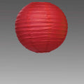Eight Inch Paper Lantern - Red