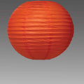 Fourteen Inch Paper Lantern - Orange