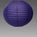 Fourteen Inch Paper Lantern - Purple