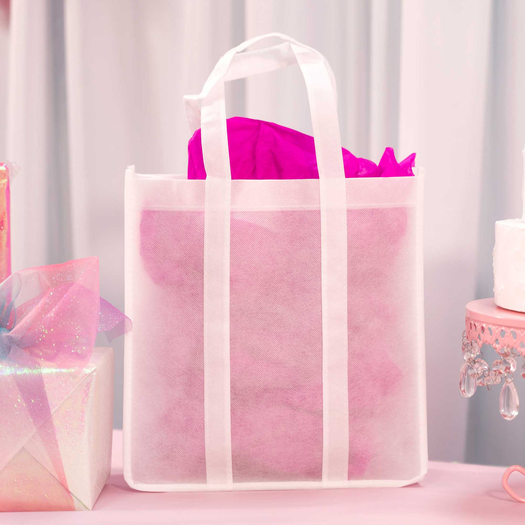 Non-Woven Tote Bag - White