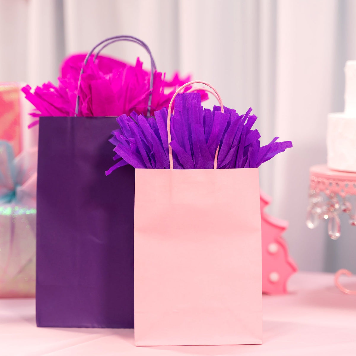 Small Gift Bags - Pink
