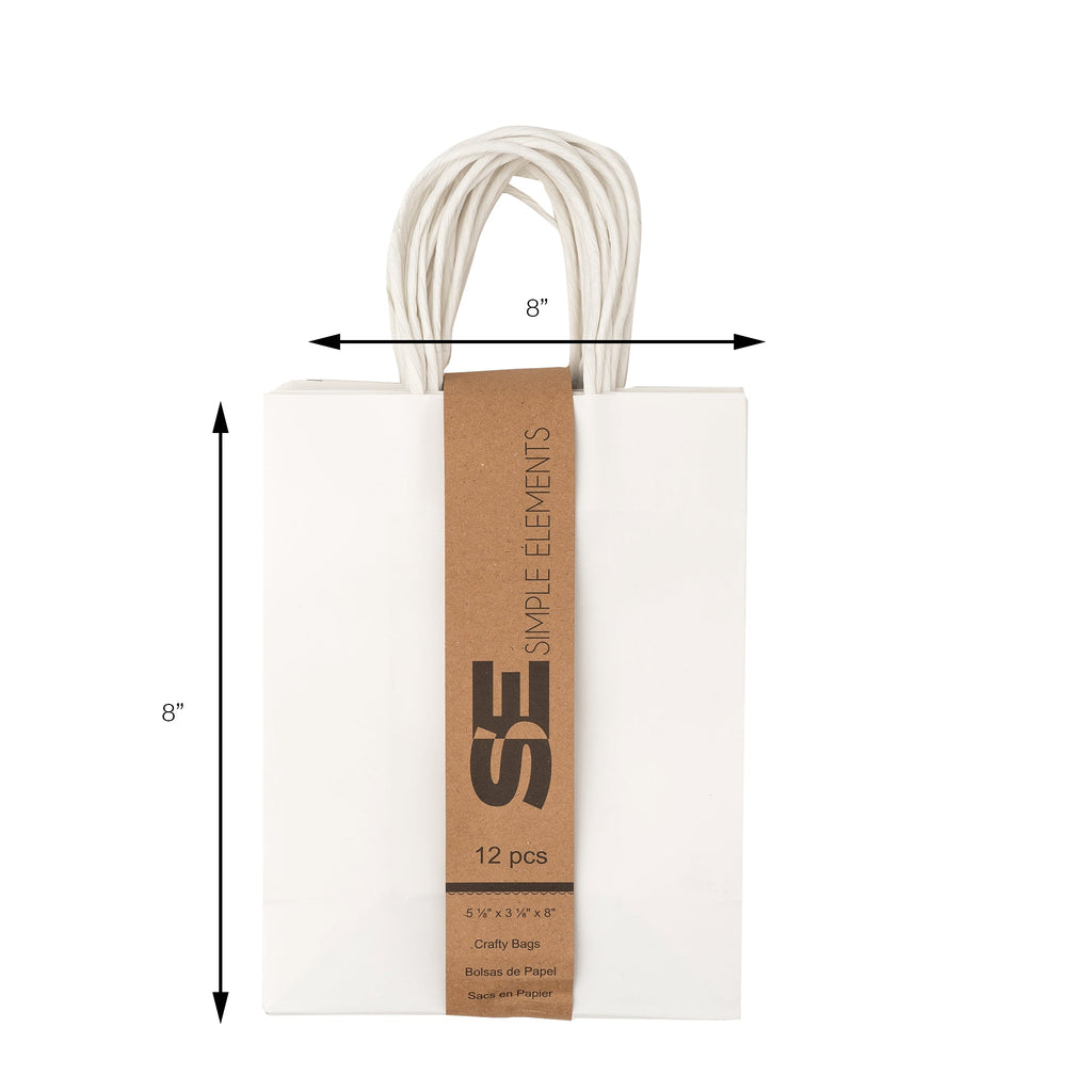 Small Gift Bags - White