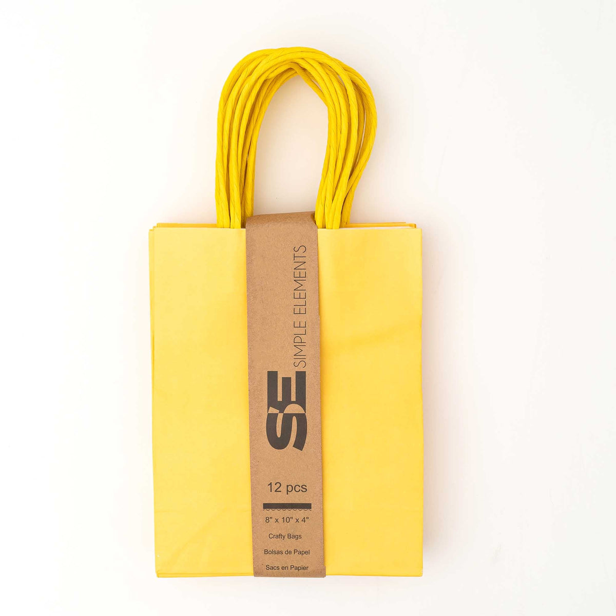 Large Gift Bags - Yellow