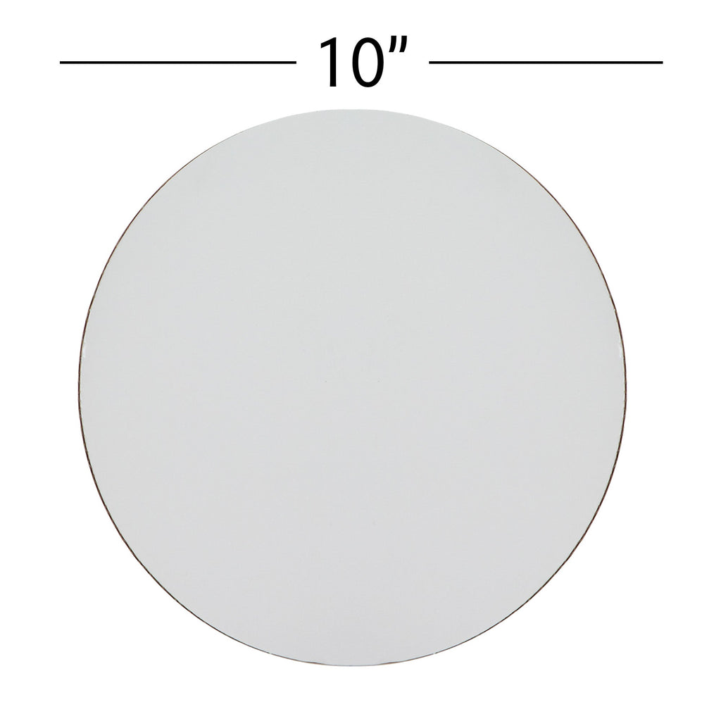 Round Cake Board 10" - Set of 8