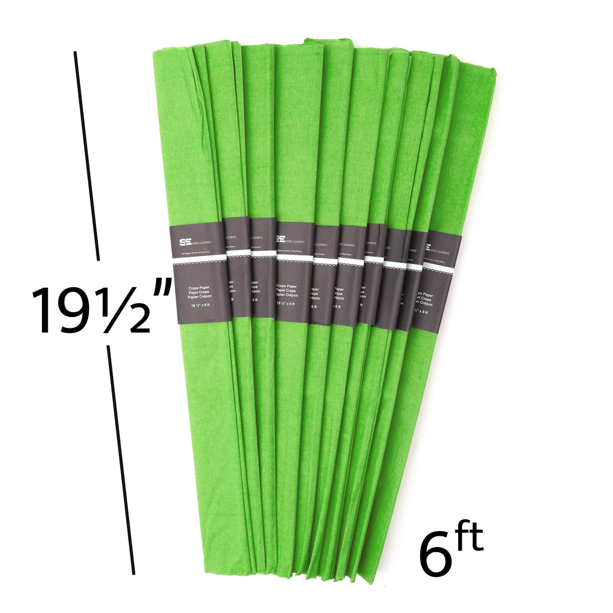 Tissue Paper Sheets-Apple Green-6 Ft