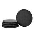 Filigree Round Cake Drum 8" - Set of 5-Black
