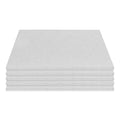 Filigree Quarter Sheet Cake Drum - Set of 5-Silver
