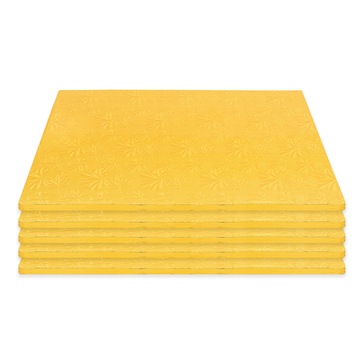 Filigree Half Sheet Cake Drum - Set of 5-Gold