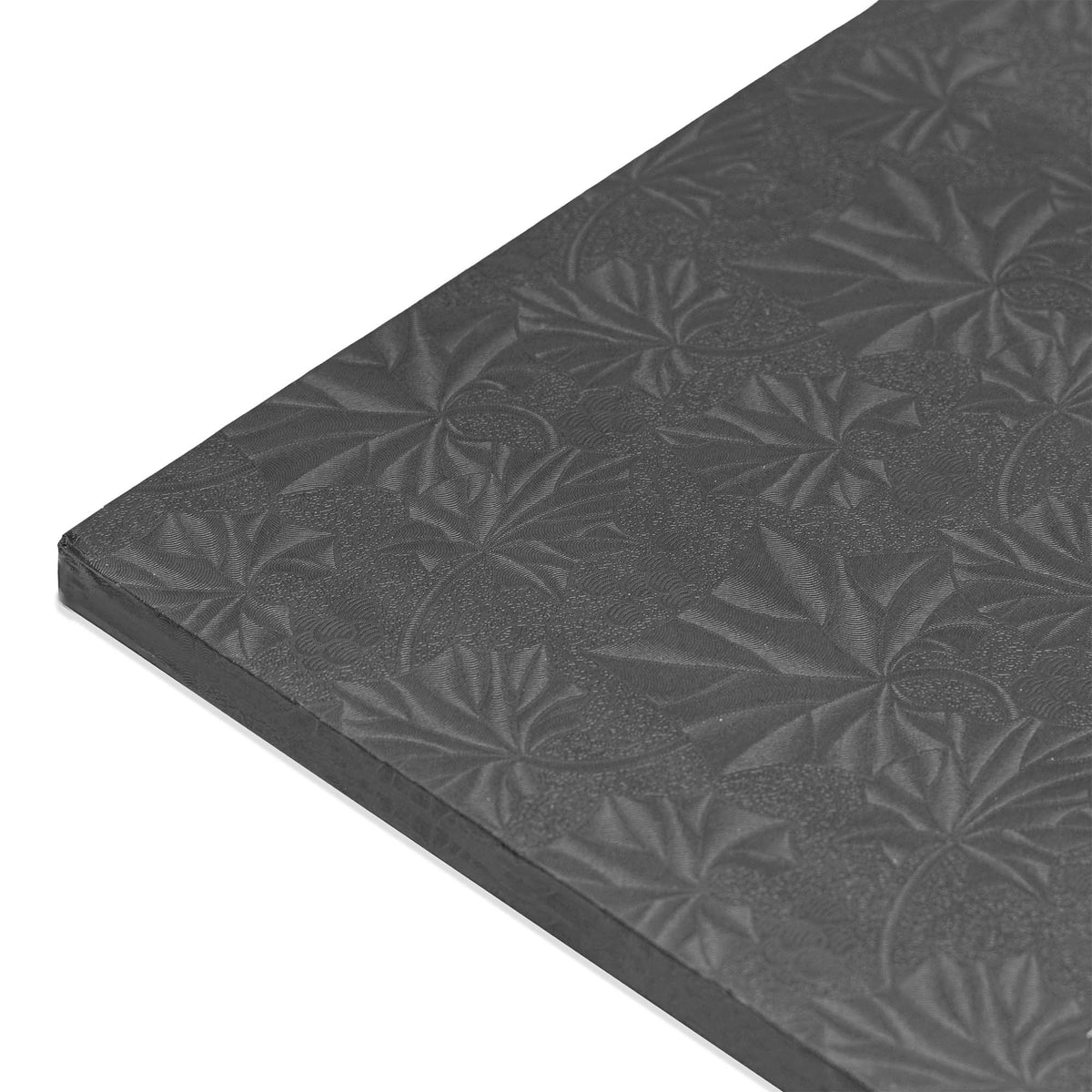 Filigree Full Sheet Cake Drum - Set of 3-Black