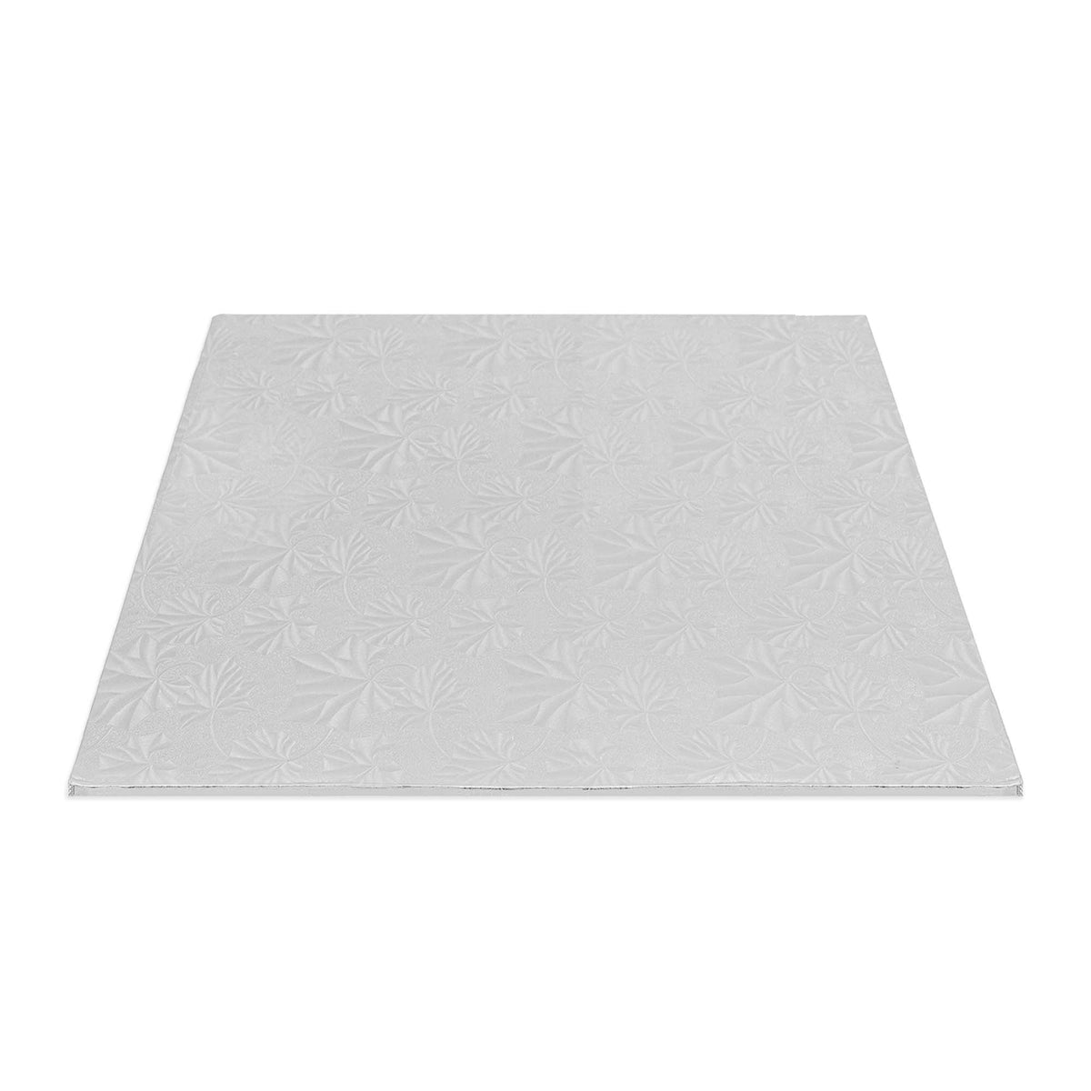 Filigree Square Cake Board 10" - Set of 5-Silver