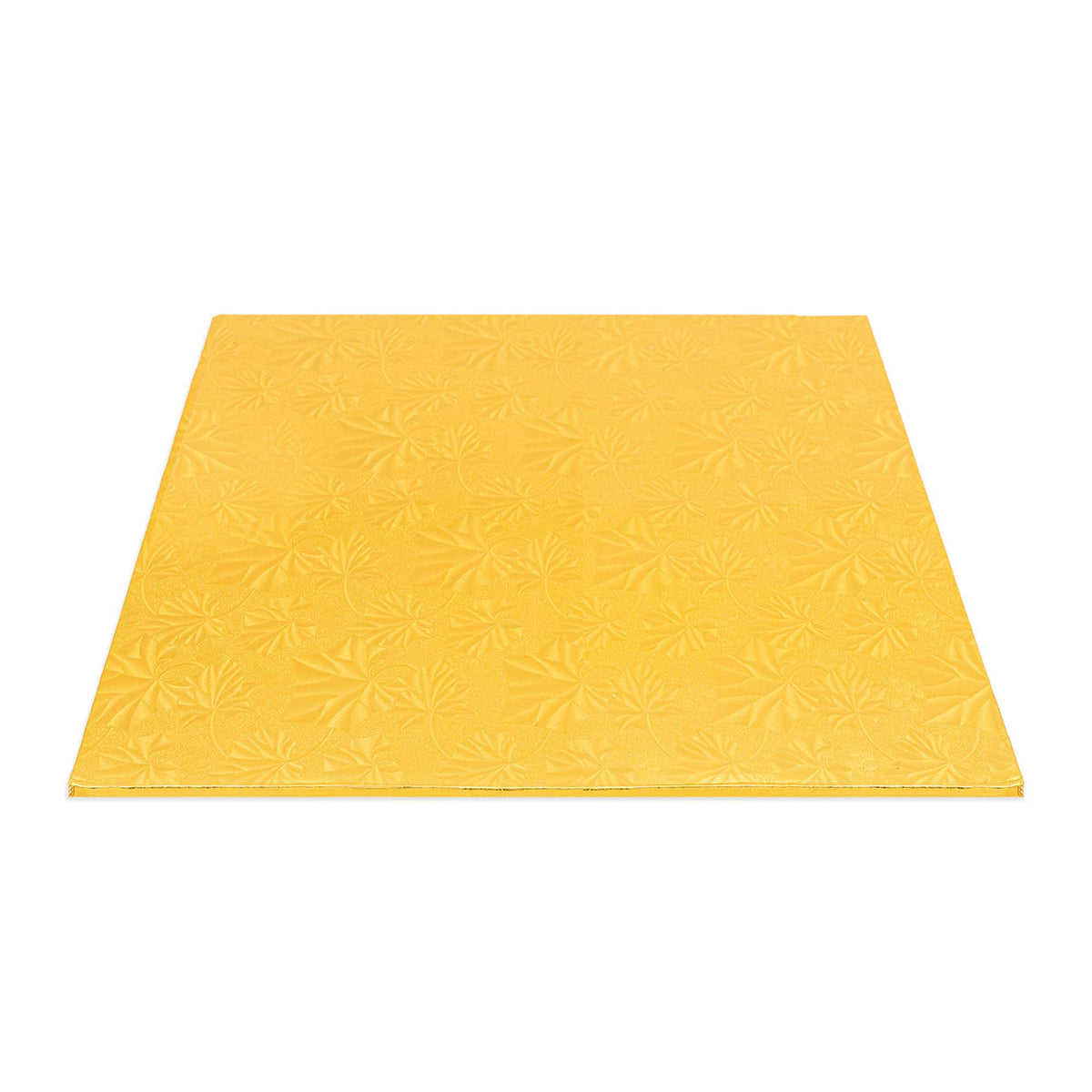 Filigree Square Cake Board 12" - Set of 5-Gold