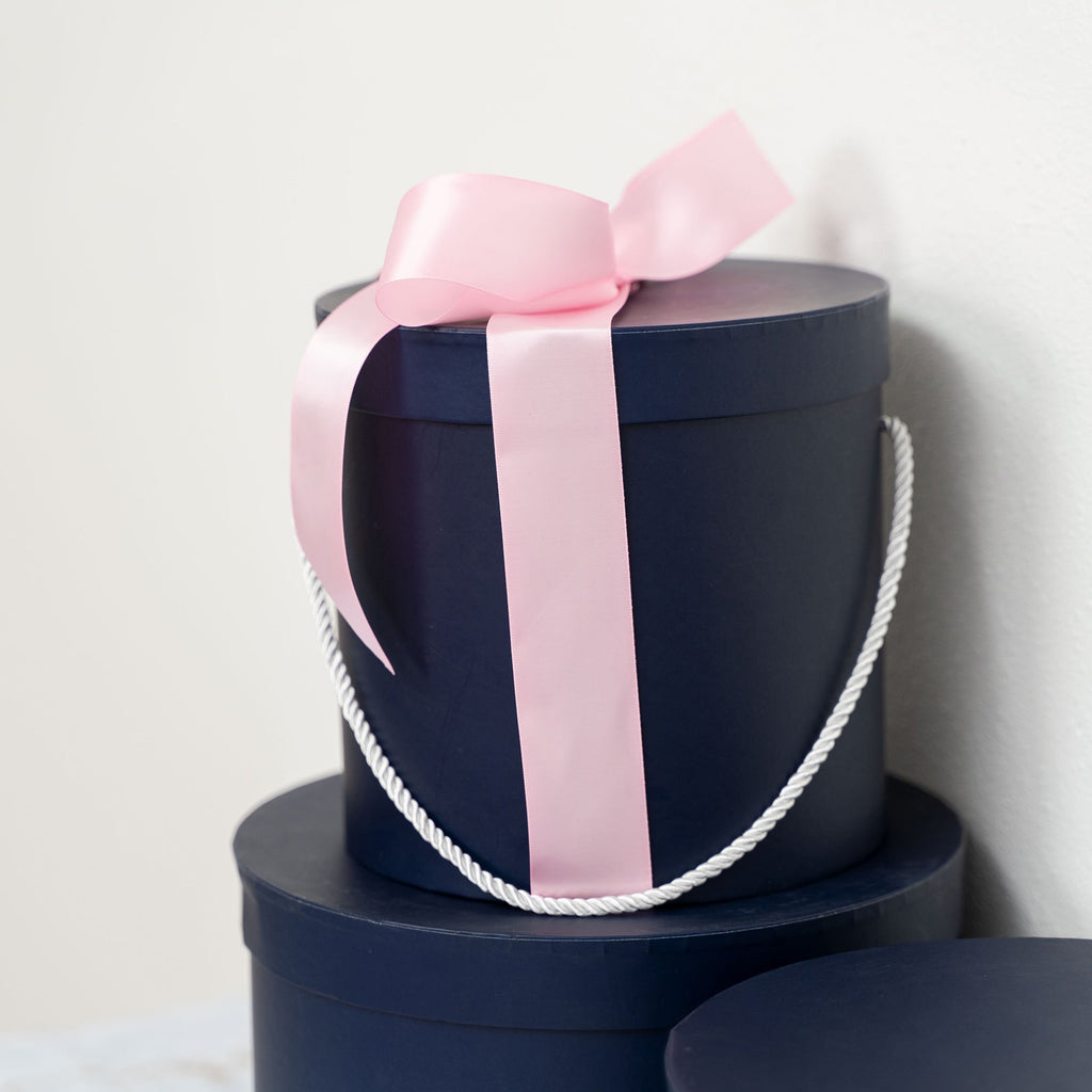 Nested Floral Boxes 3pc/set - Navy