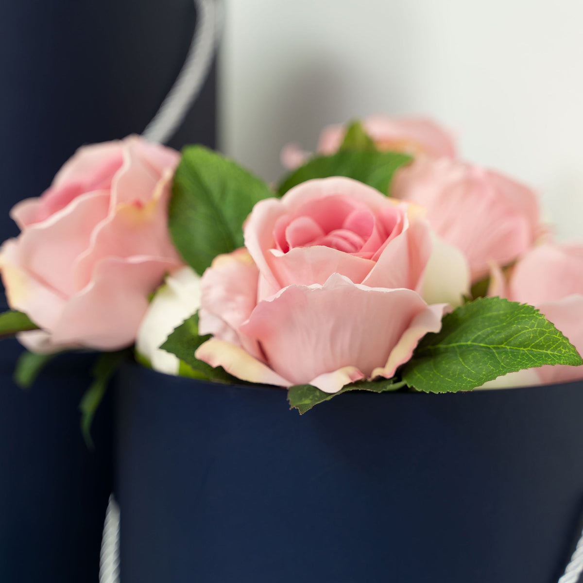 Nested Floral Boxes 3pc/set - Navy