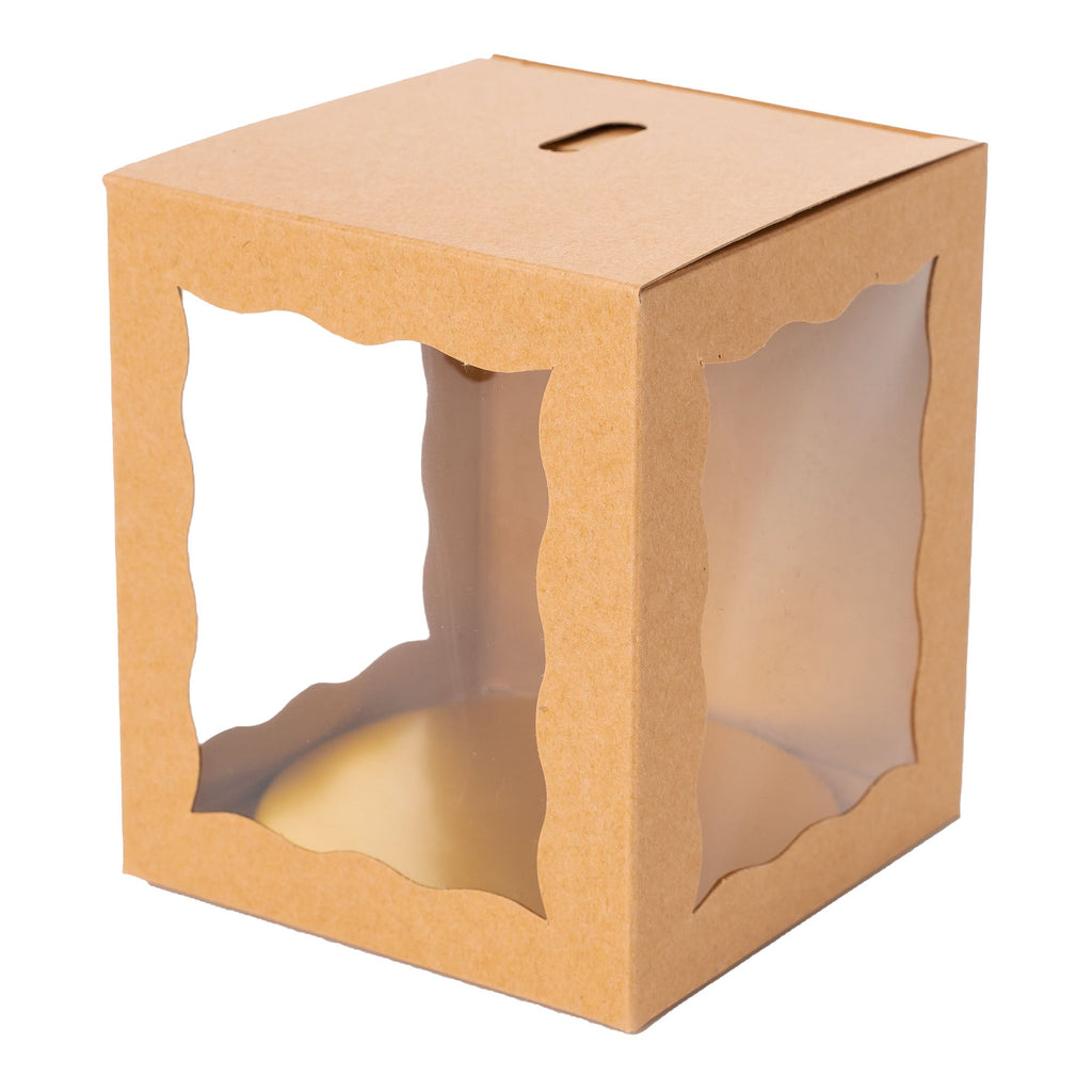 Candy Apple Box 4" - Set of 25 - Natural