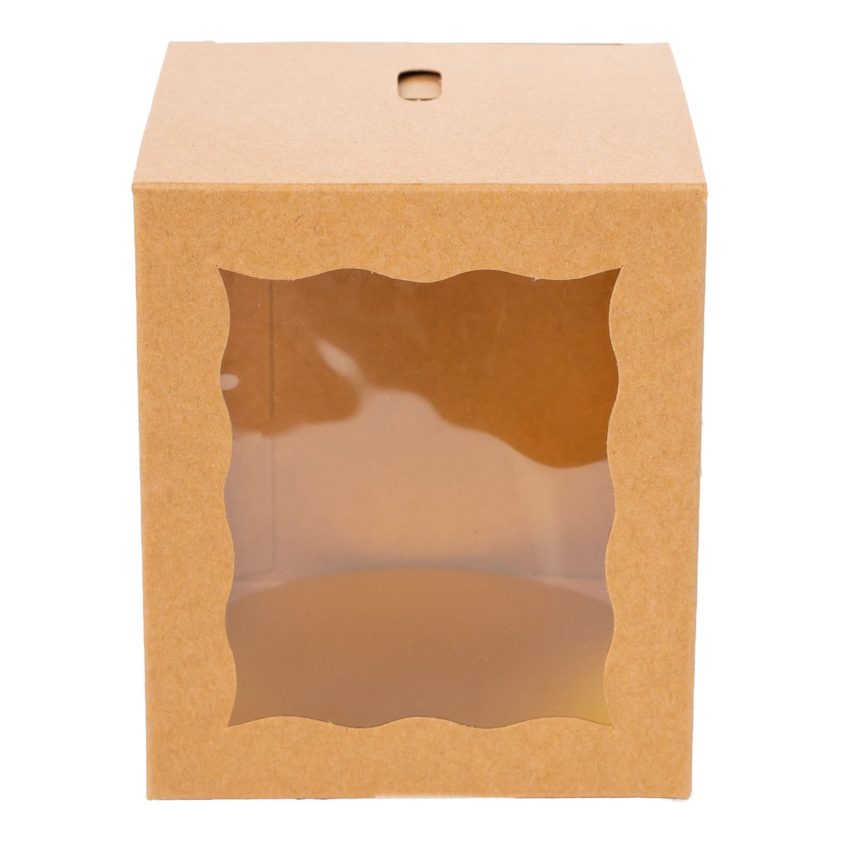 Candy Apple Box 4" - Set of 25 - Natural