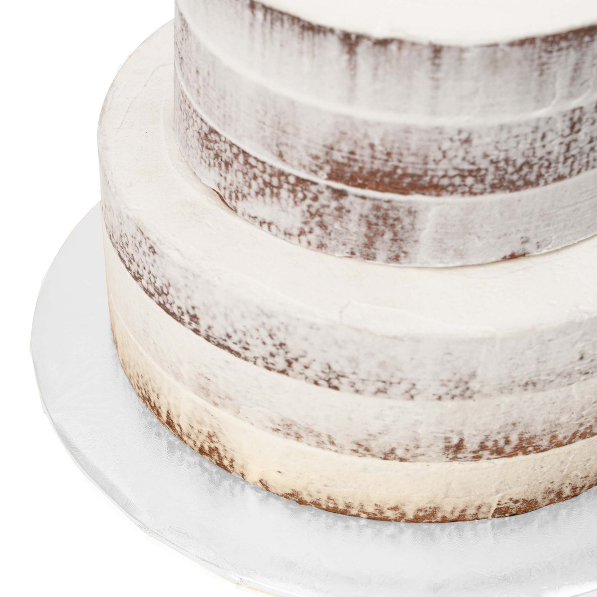 Filigree Round Cake Board 8" - Set of 5 White