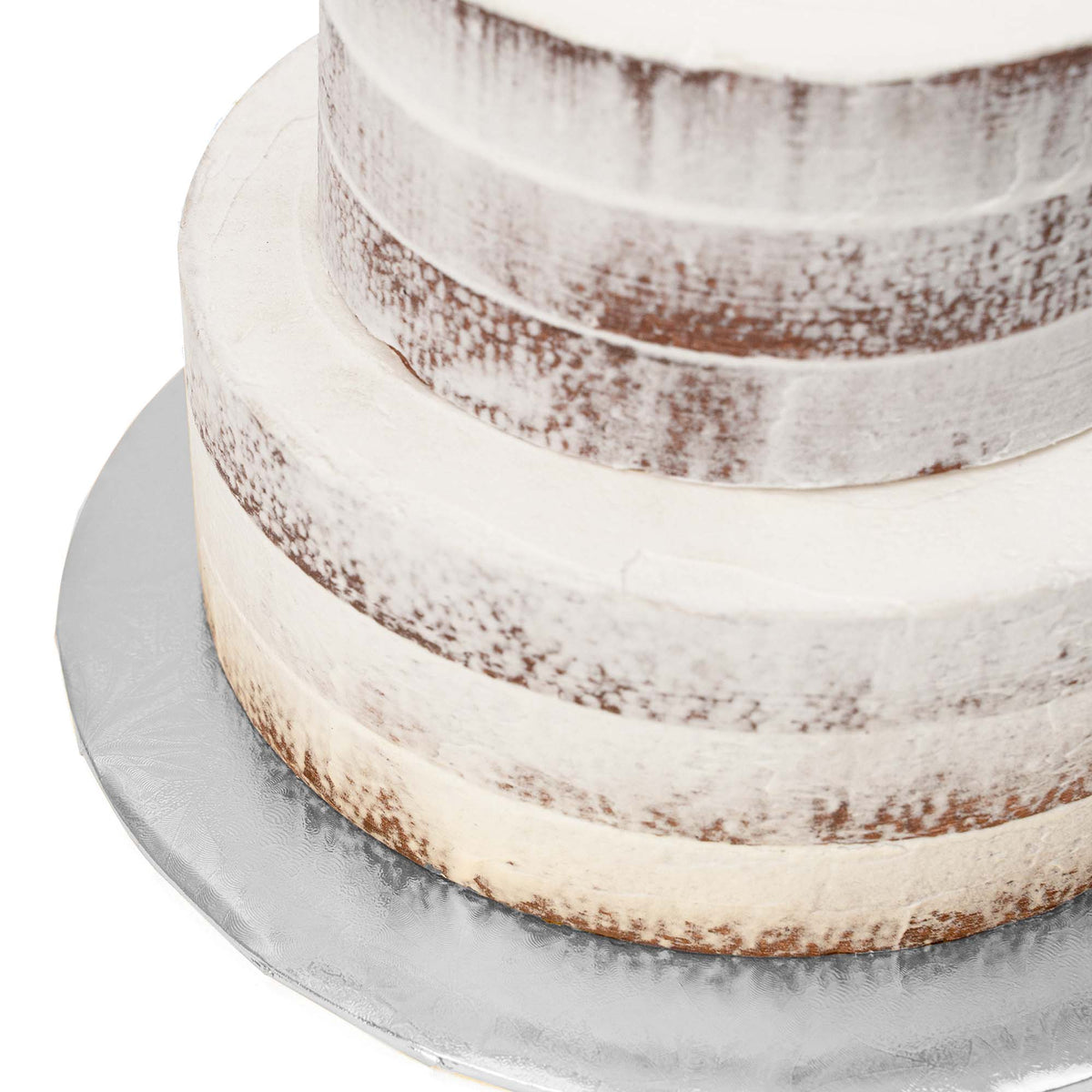 Filigree Round Cake Board 14" - Silver set of 5