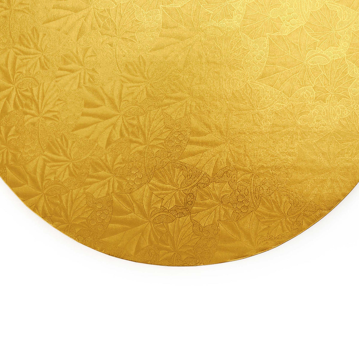 Filigree Round Cake Board 16" - Gold set of 5