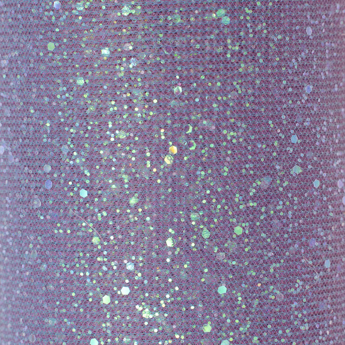 Rainbow Glitter Tulle Roll 6" x 10 Yards