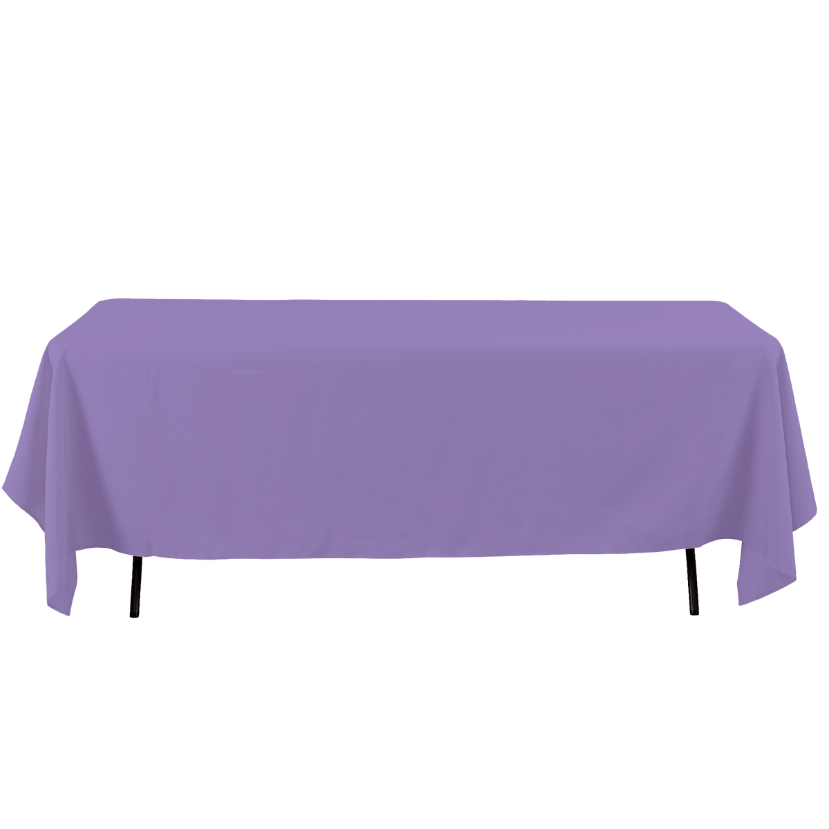 Rectangle Polyester Table Cover - 60 x 126 Inches - Lavender