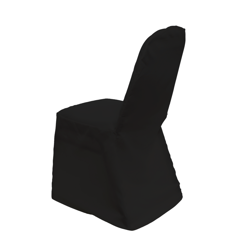 Polyester Banquet Chair Covers - Black