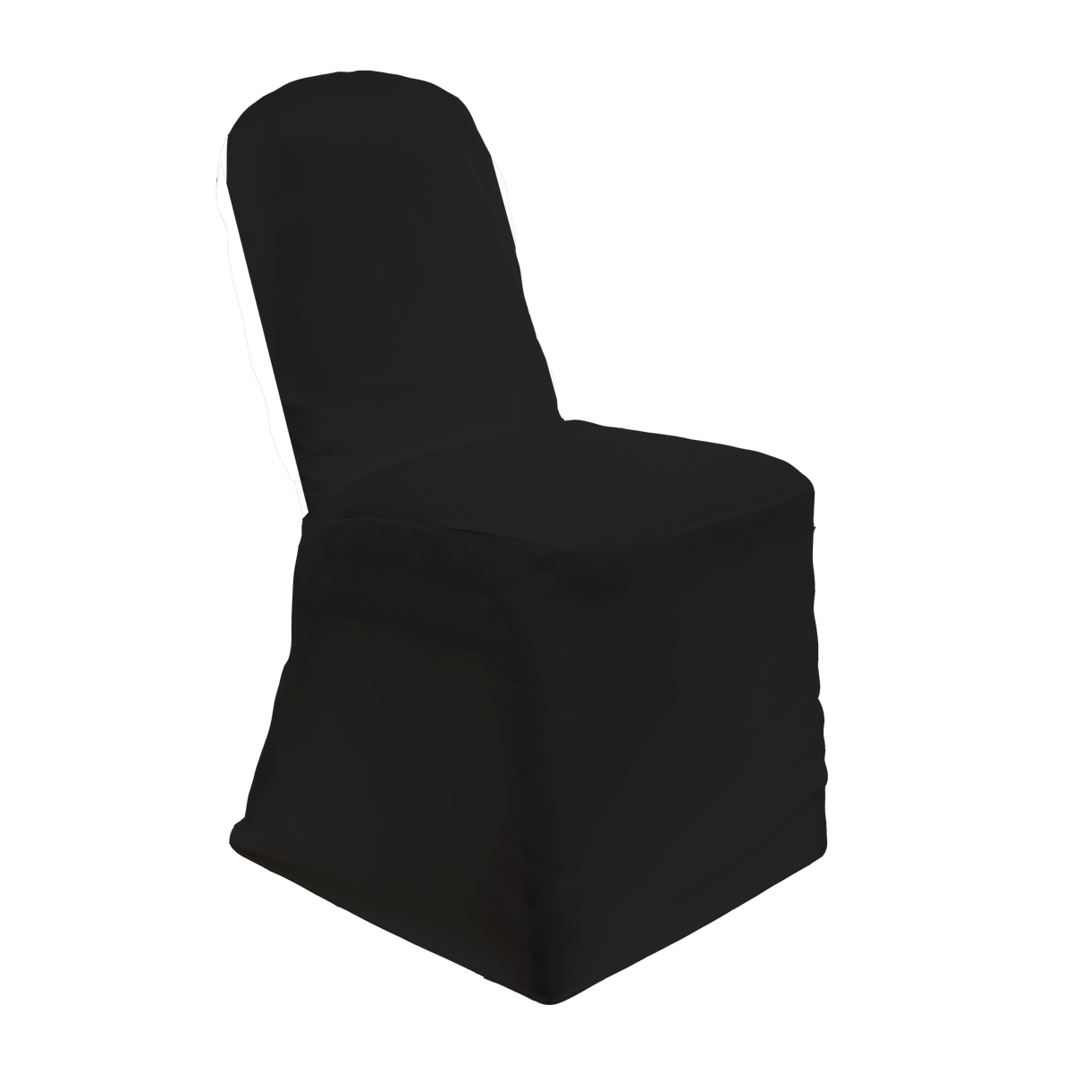 Polyester Banquet Chair Covers - Black