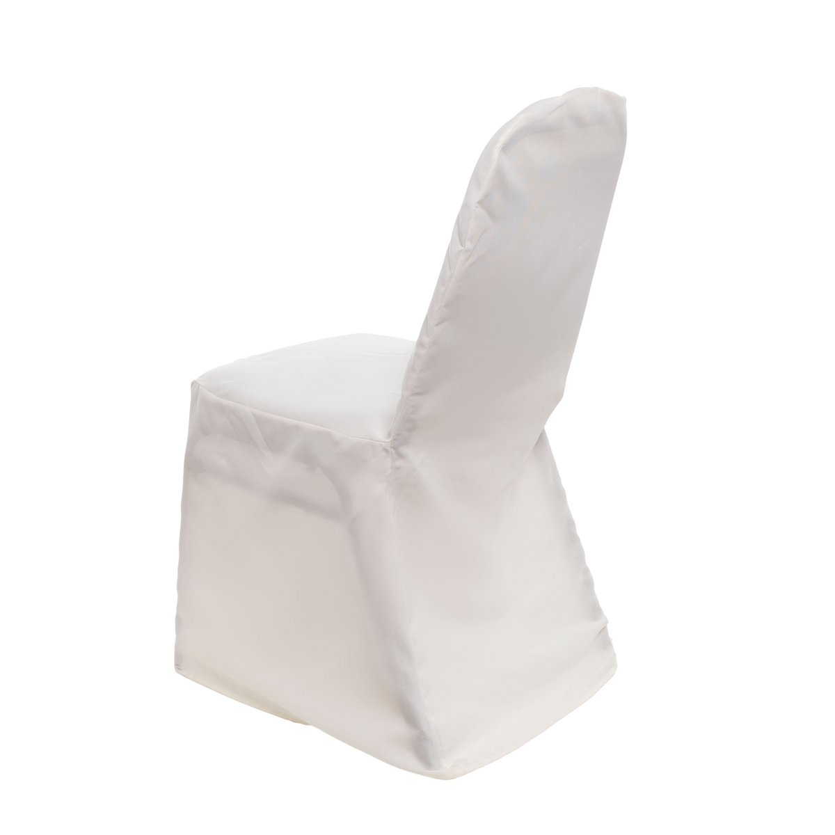 Polyester Banquet Chair Covers - White