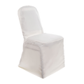 Polyester Banquet Chair Covers - White