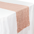 Sequin Table Runner - 108 inches - Blush