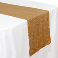 Sequin Table Runner - 108 inches - Gold
