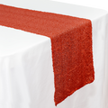 Sequin Table Runner - 108 inches - Red