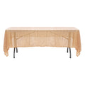 Sequin Table Cover 60" x 102" - Champagne