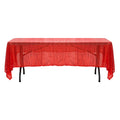 Sequin Table Cover 60" x 102" - Red