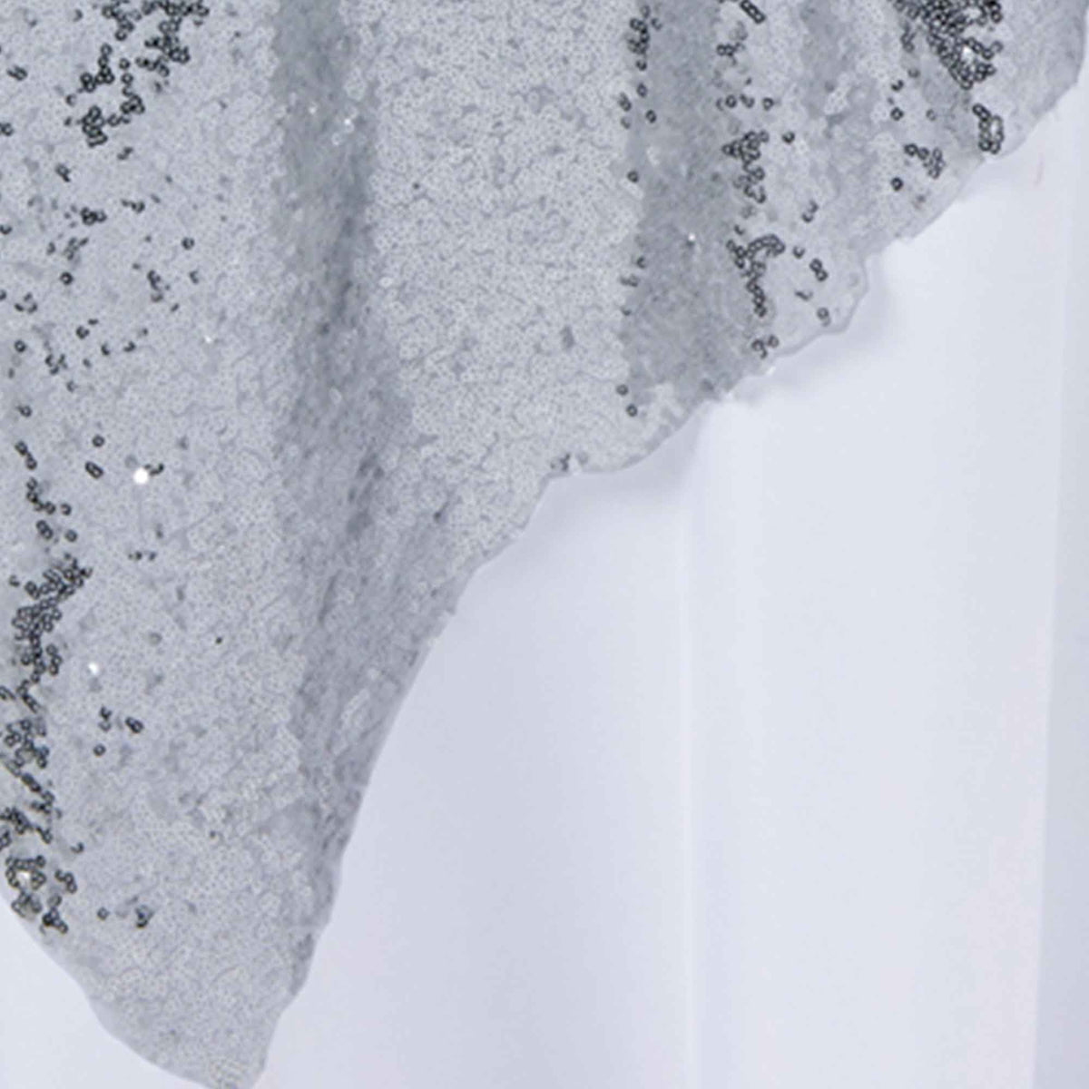Sequin Fabric Overlay 72" - Champagne