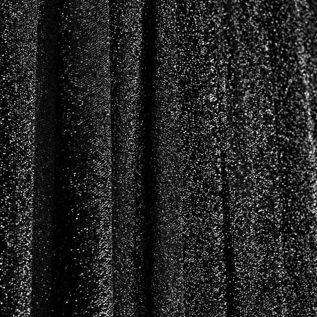 Metallic Spandex Backdrop 20ft x 10ft - Black