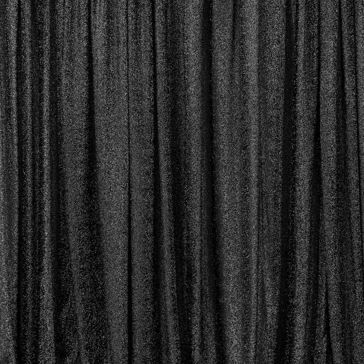 Metallic Spandex Backdrop 20ft x 10ft - Black