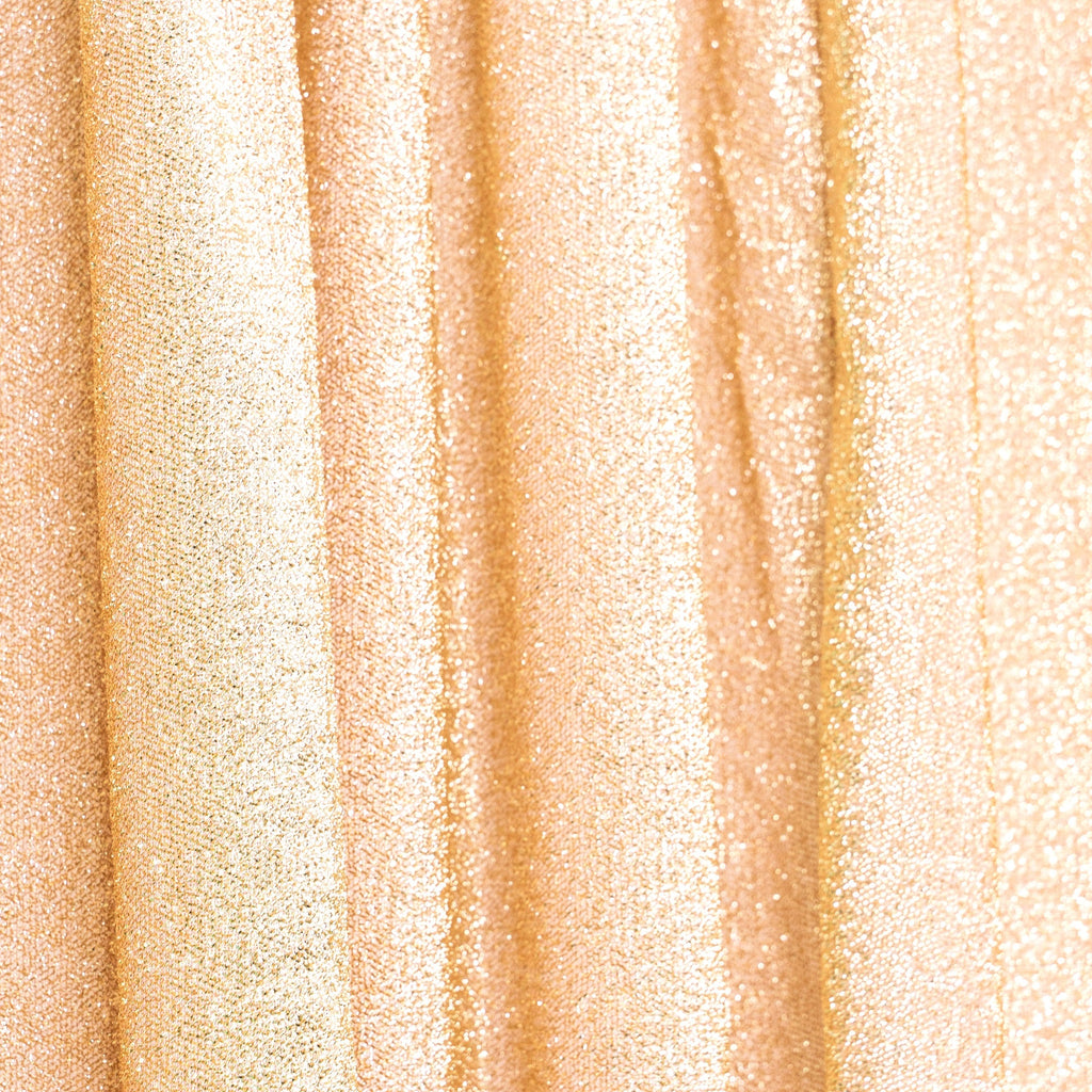 Metallic Spandex Backdrop 20ft x 10ft - Champagne